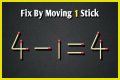 Matchstick Riddle: Solve 1x5=8 by Moving Just 1 Stick
